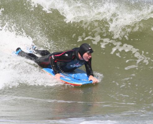 Len Bradford at Kalk Bay