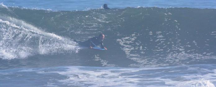 Len Bradford at Elands Bay Point