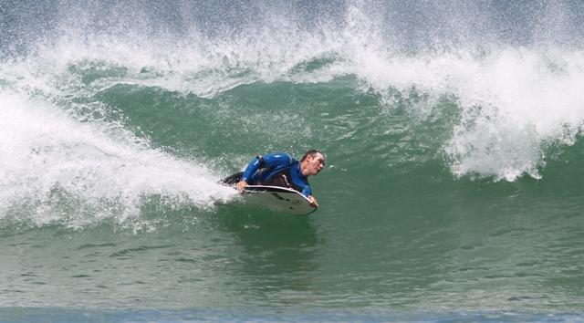 Len Bradford at Betties Bay