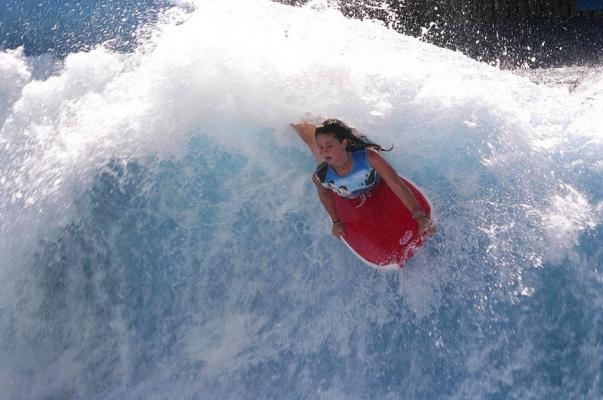 Natalie Daniels at South Padre Schlitterbahn