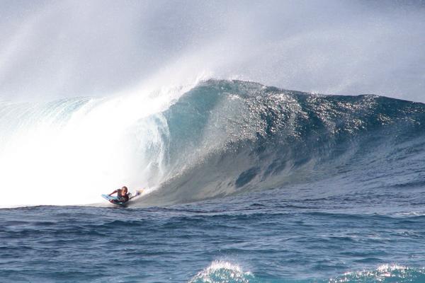 Ian Thurtell at Volcanoe Island