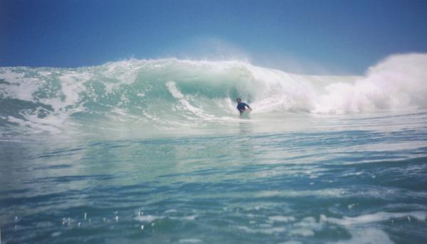 Gustav Botha at Koeel Bay (Caves)