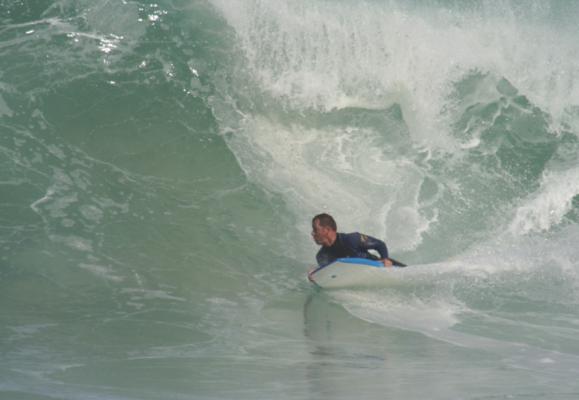 Gustav Botha at Koeel Bay (Caves)