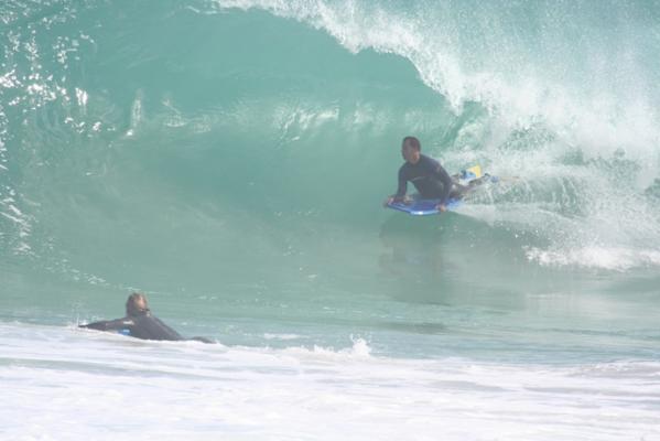 Gustav Botha at Koeel Bay (Caves)